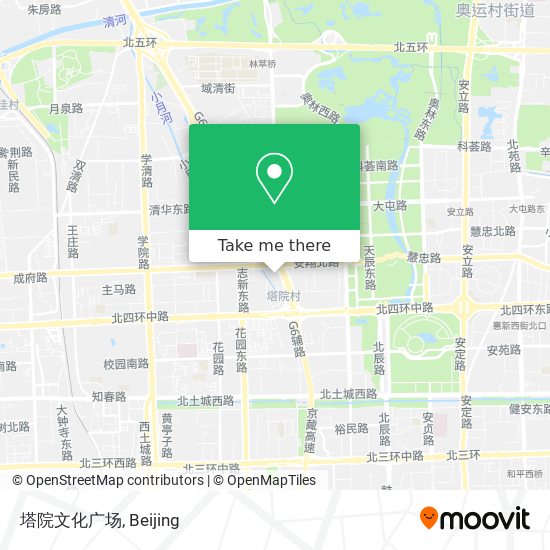 塔院文化广场 map