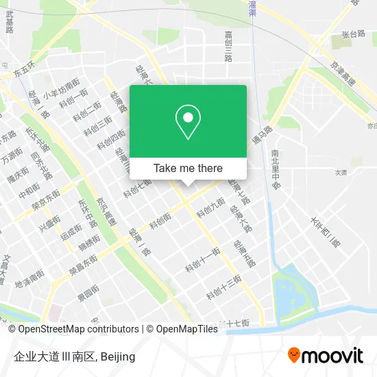 企业大道Ⅲ南区 map