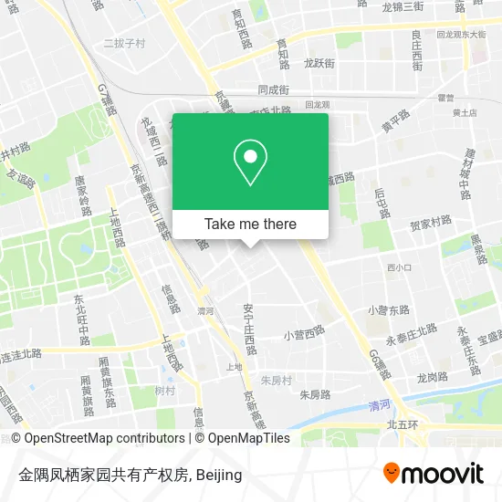 金隅凤栖家园共有产权房 map