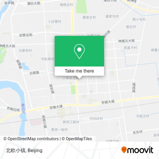 北欧小镇 map