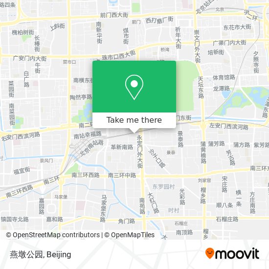 燕墩公园 map