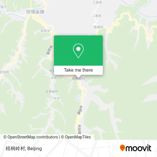 梧桐岭村 map