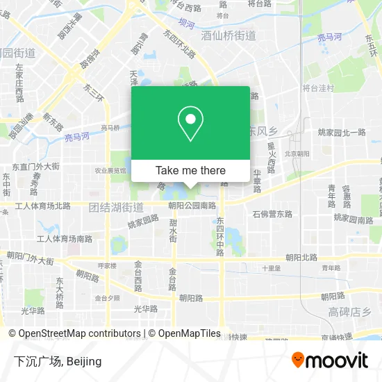 下沉广场 map