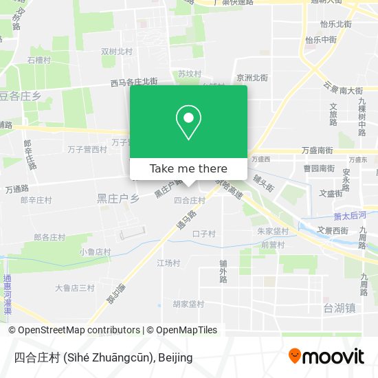 四合庄村 (Sìhé Zhuāngcūn) map
