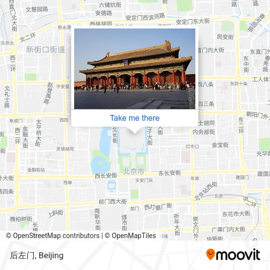 后左门 map