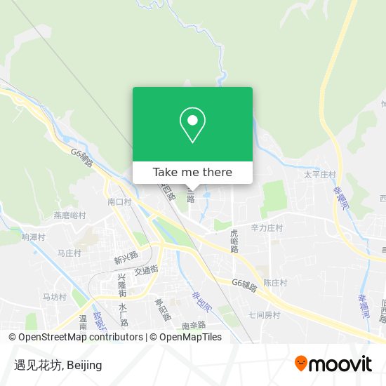 遇见花坊 map