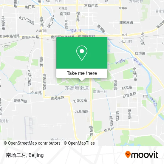 南场二村 map