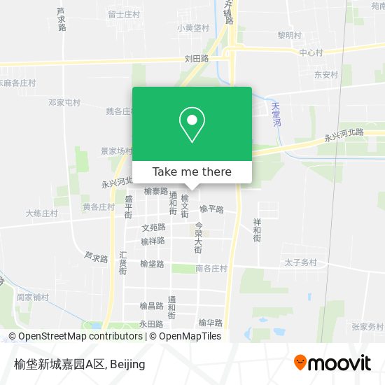 榆垡新城嘉园A区 map