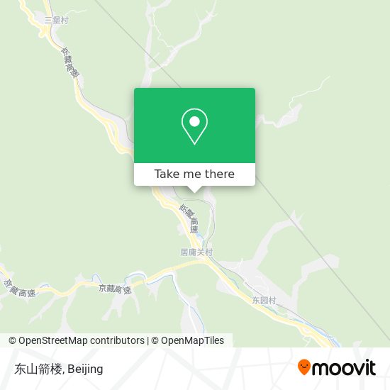 东山箭楼 map
