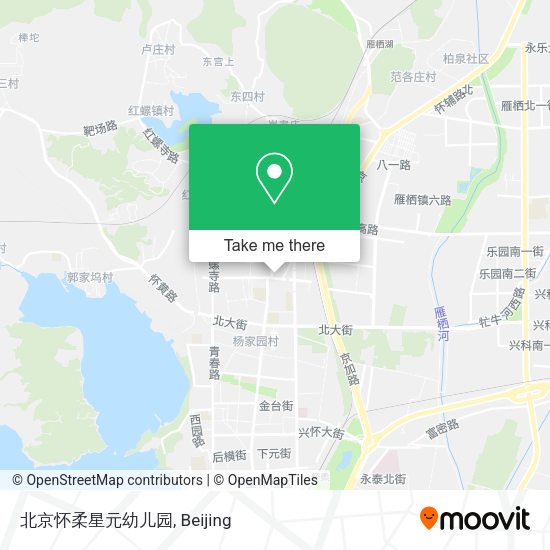 北京怀柔星元幼儿园 map