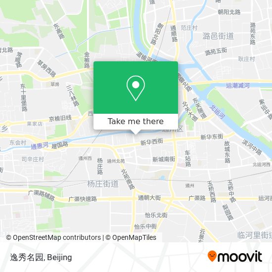 逸秀名园 map