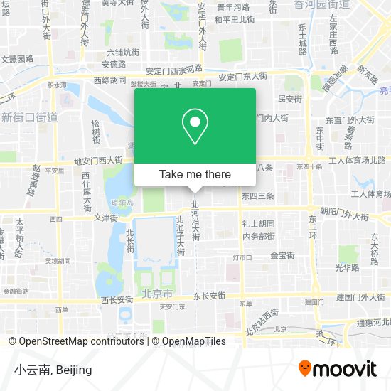 小云南 map