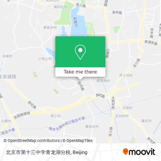 北京市第十三中学青龙湖分校 map