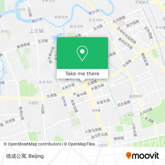 德成公寓 map