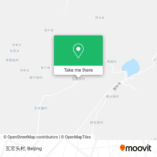 瓦官头村 map