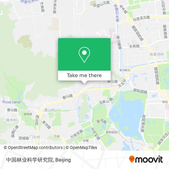 中国林业科学研究院 map
