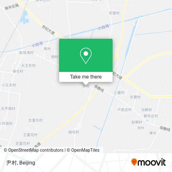 尹村 map