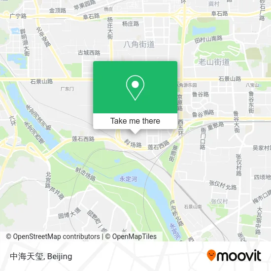 中海天玺 map