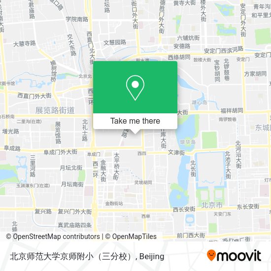 北京师范大学京师附小（三分校） map