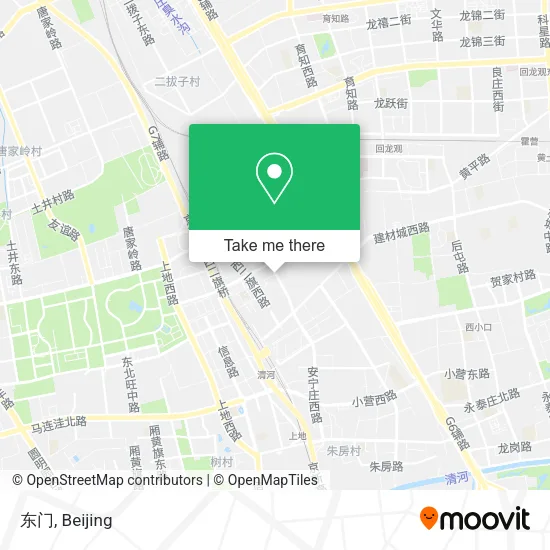 东门 map