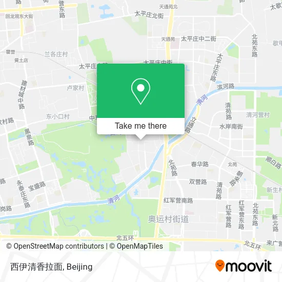 西伊清香拉面 map