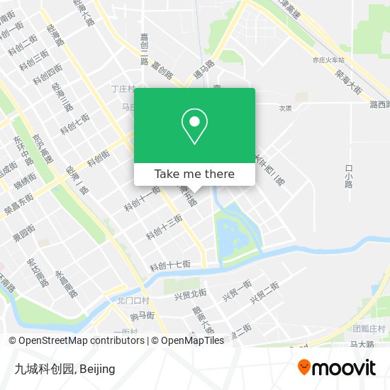 九城科创园 map