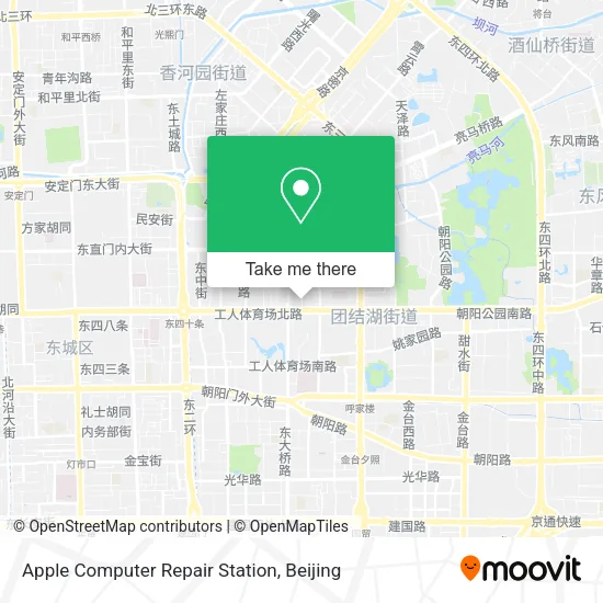 Apple Computer Repair Station map