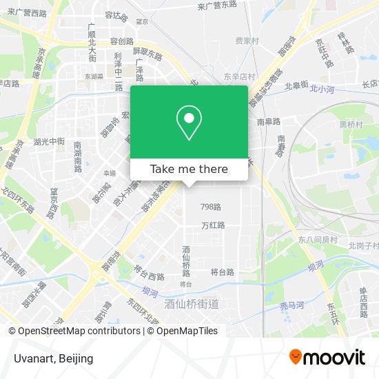 Uvanart map