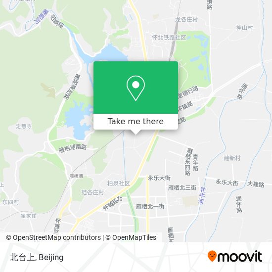 北台上 map
