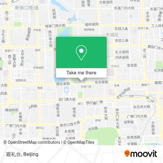 观礼台 map