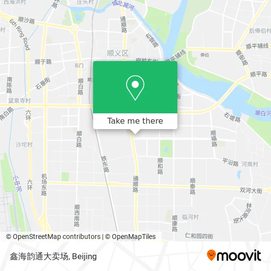 鑫海韵通大卖场 map