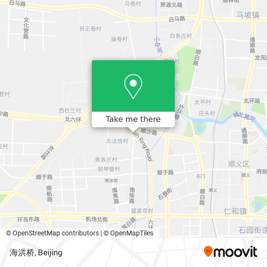 海洪桥 map