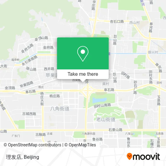 理发店 map