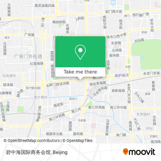 碧中海国际商务会馆 map