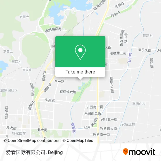 爱看国际有限公司 map