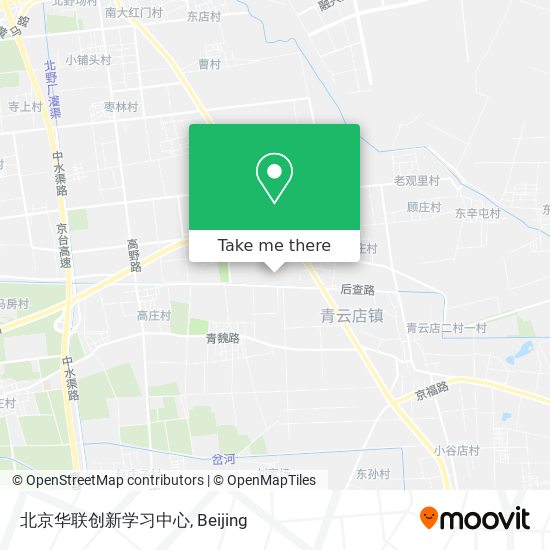 北京华联创新学习中心 map