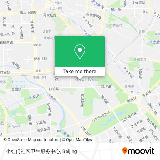 小红门社区卫生服务中心 map