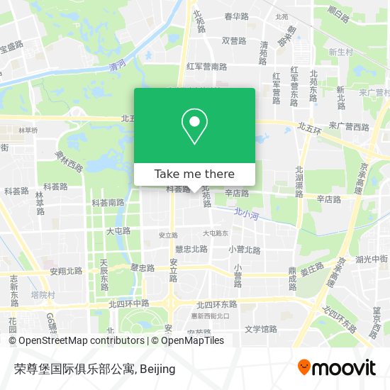 荣尊堡国际俱乐部公寓 map