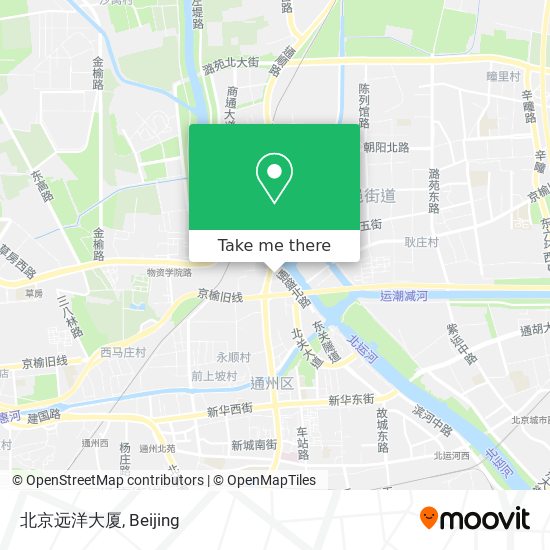北京远洋大厦 map