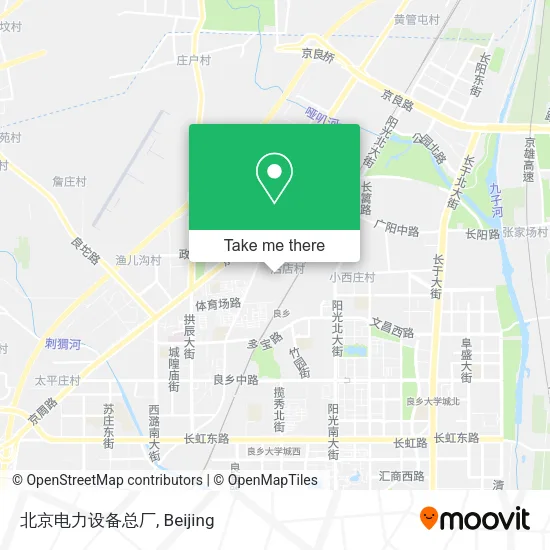 北京电力设备总厂 map