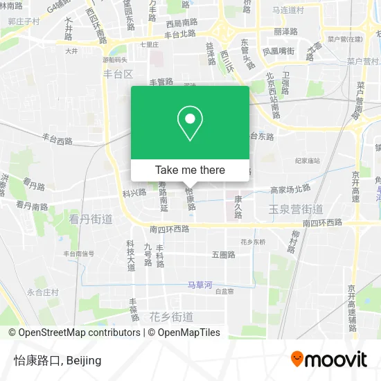 怡康路口 map