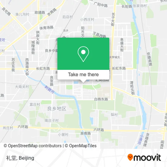 礼堂 map