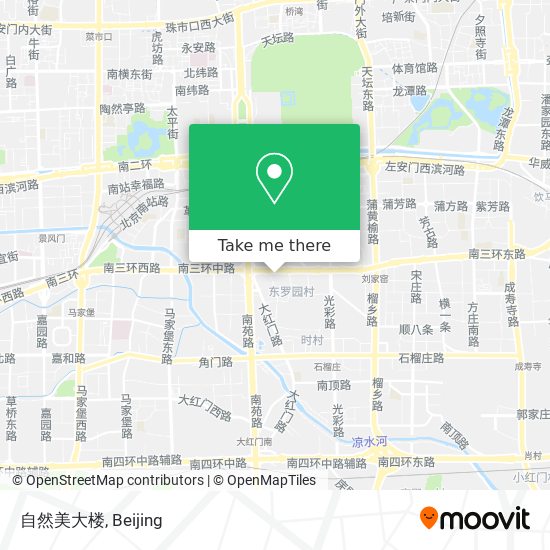 自然美大楼 map