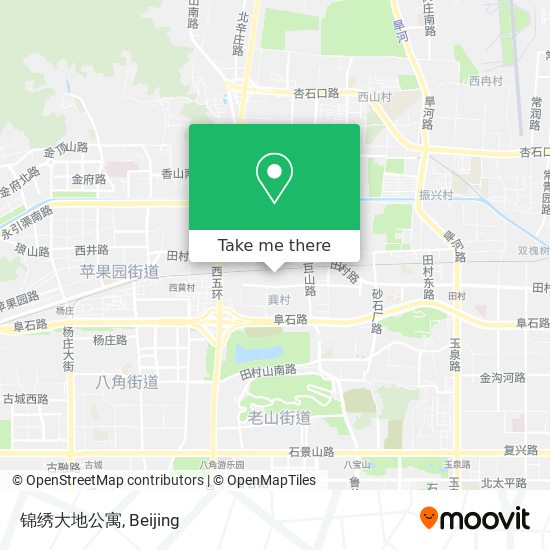 锦绣大地公寓 map