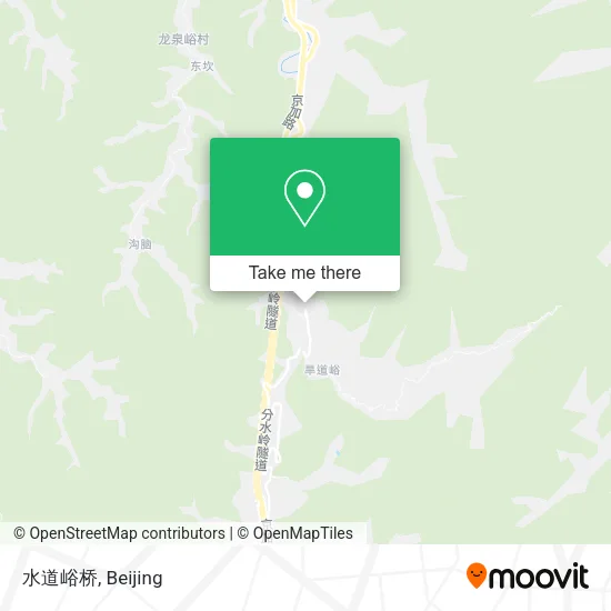 水道峪桥 map