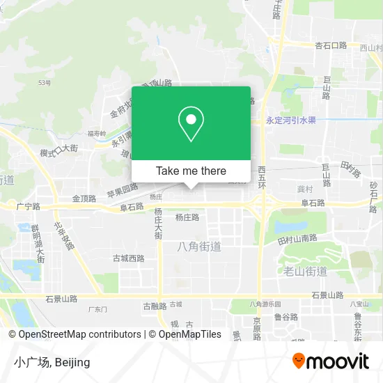 小广场 map