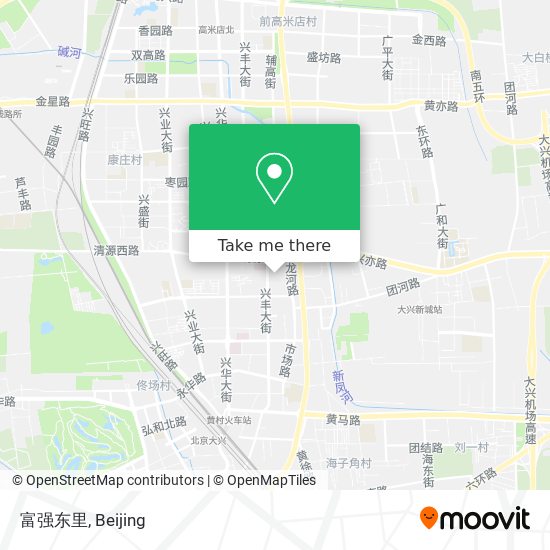 富强东里 map