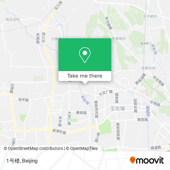 1号楼 map