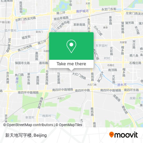 新天地写字楼 map