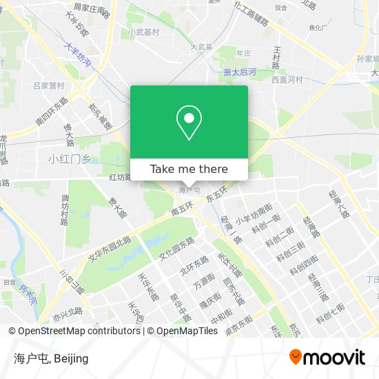 海户屯 map